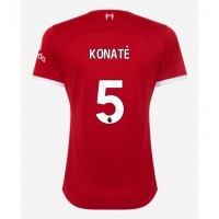 Liverpool Ibrahima Konate #5 Domáci Ženy futbalový dres 2023-24 Krátky Rukáv